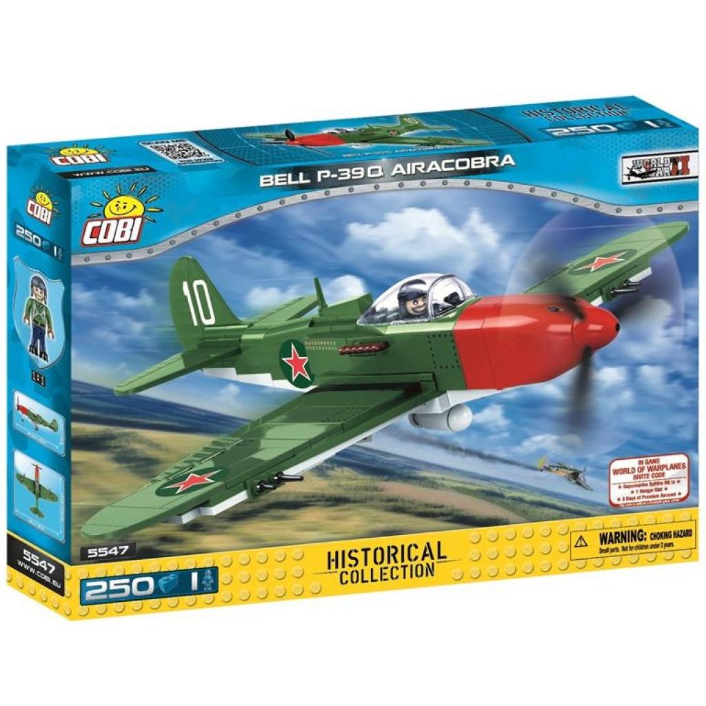 Конструктор Cobi Літак BELL P-39Q Аерокобра 250 деталей (COBI-5547) (5902251055479) - зображення 1