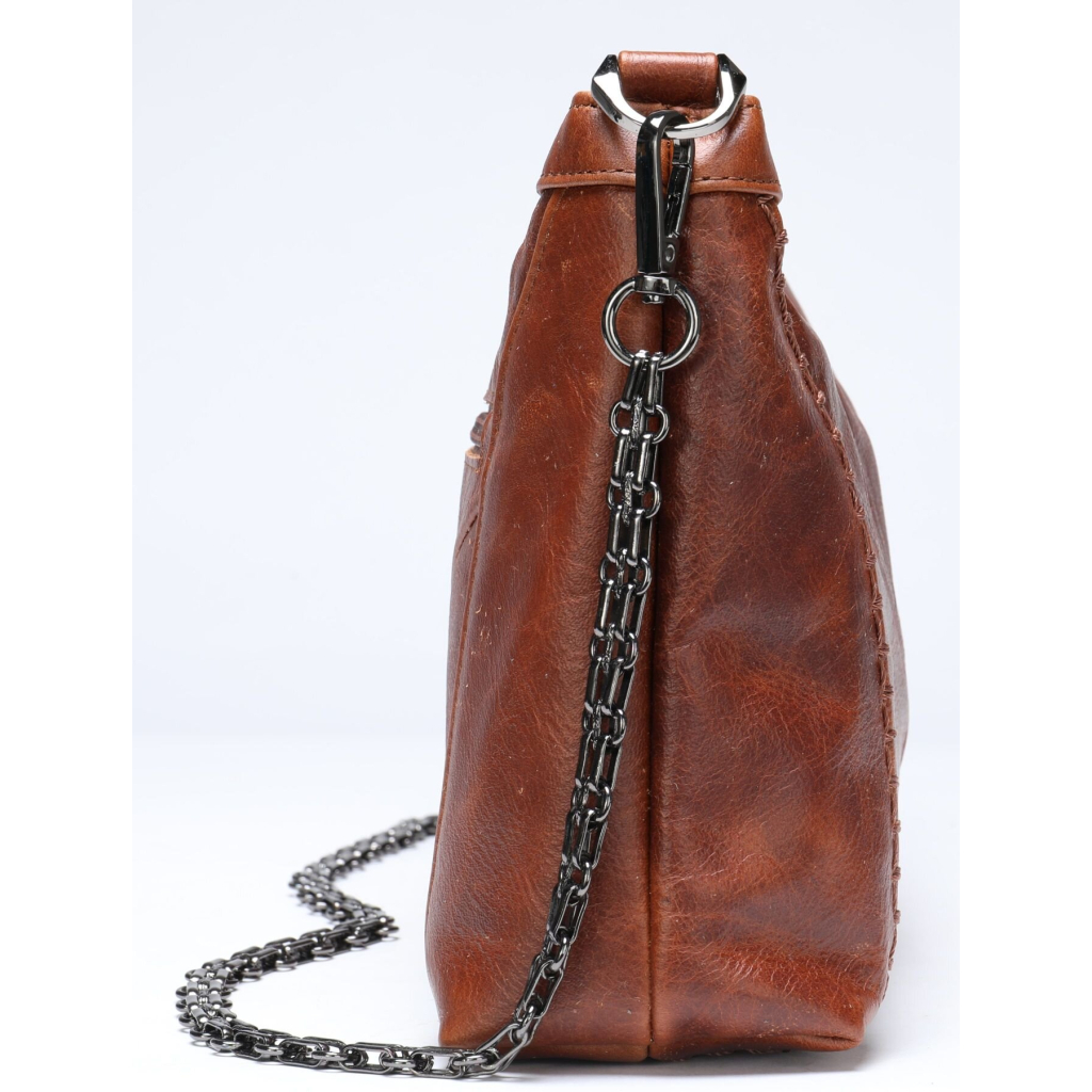 Сумка Vintage Шкіряна Коричнева (20052) - зображення 3