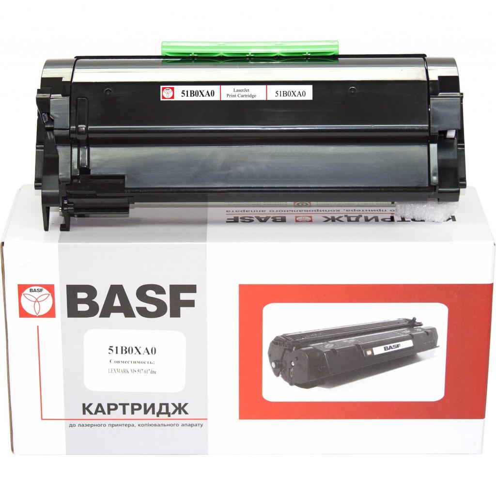 Тонер-картридж BASF Lexmark MS517/617dne , 51B0XA0 Black (BASF-KT-51B0XA0) - изображение 1