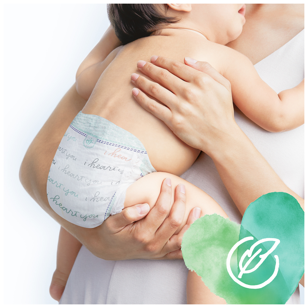 Підгузки Pampers Pure Protection Розмір 1 Newborn 2-5 кг 35 шт. (8001841023120) - зображення 8