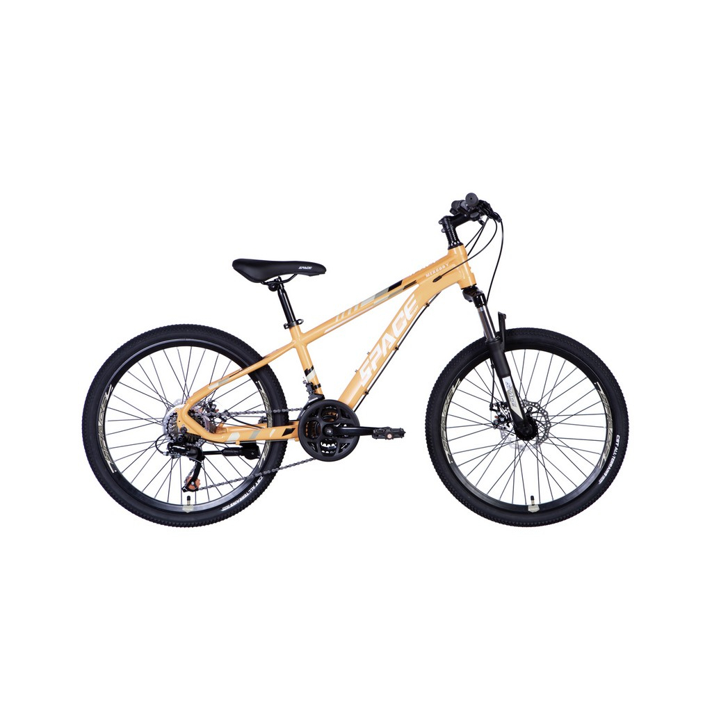 Велосипед Space 24" Mercury AM DD рама-13" Al бежевий 2024 (OPS-SP-24-009) - зображення 1