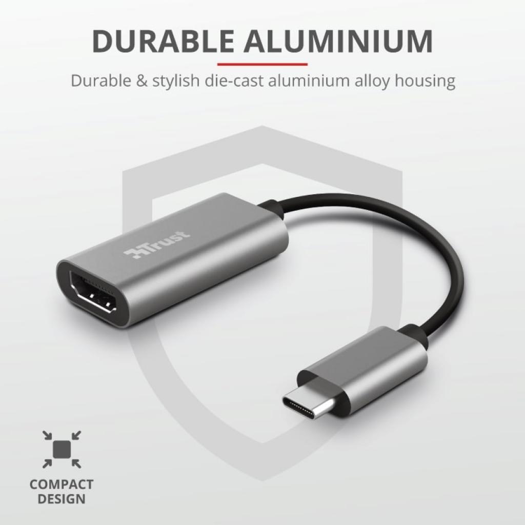 Перехідник Trust Dalyx USB-C to HDMI Adapter (23774_TRUST) - изображение 6