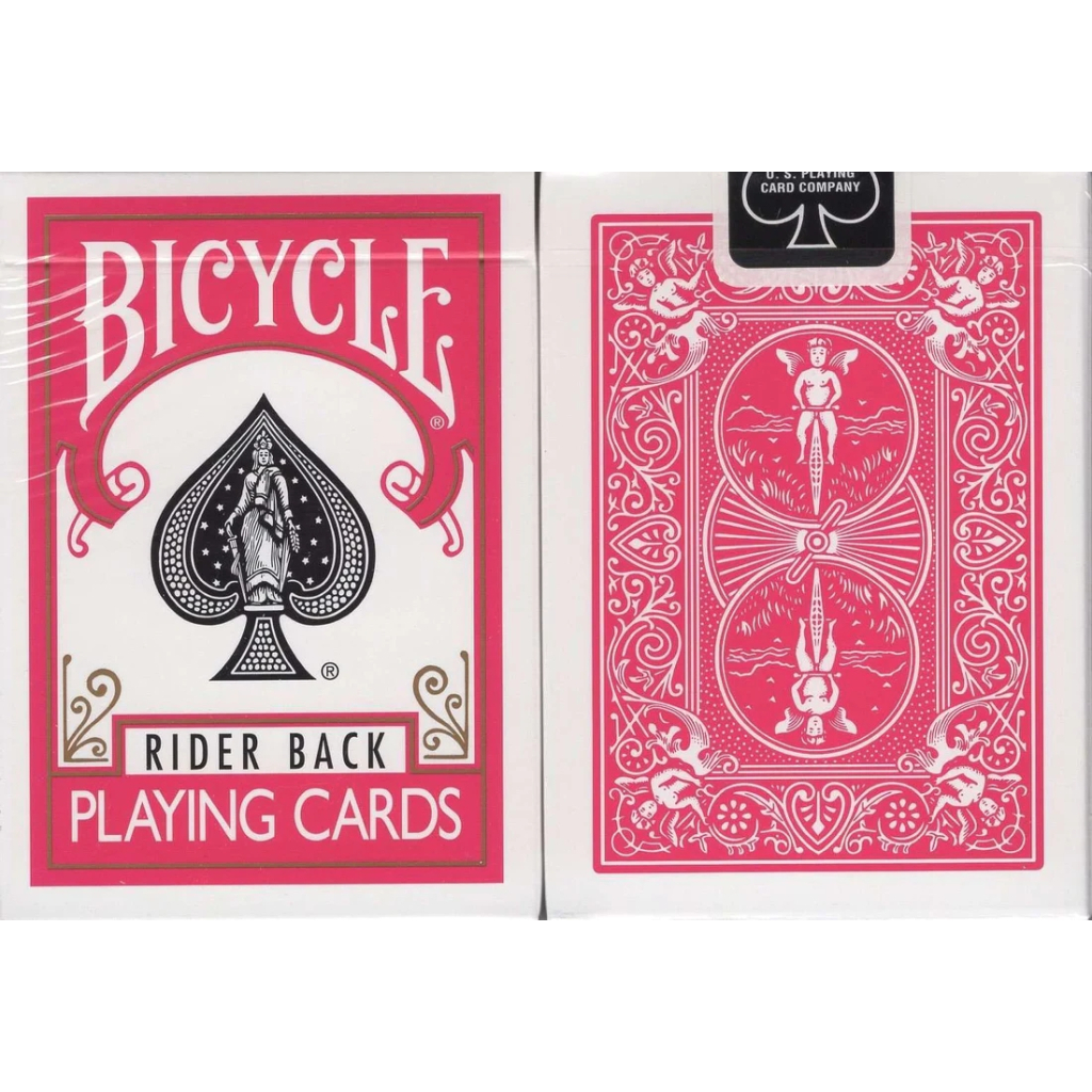 Гральні карти Bicycle Rider Back (fuchsia) (BBF001) - зображення 5