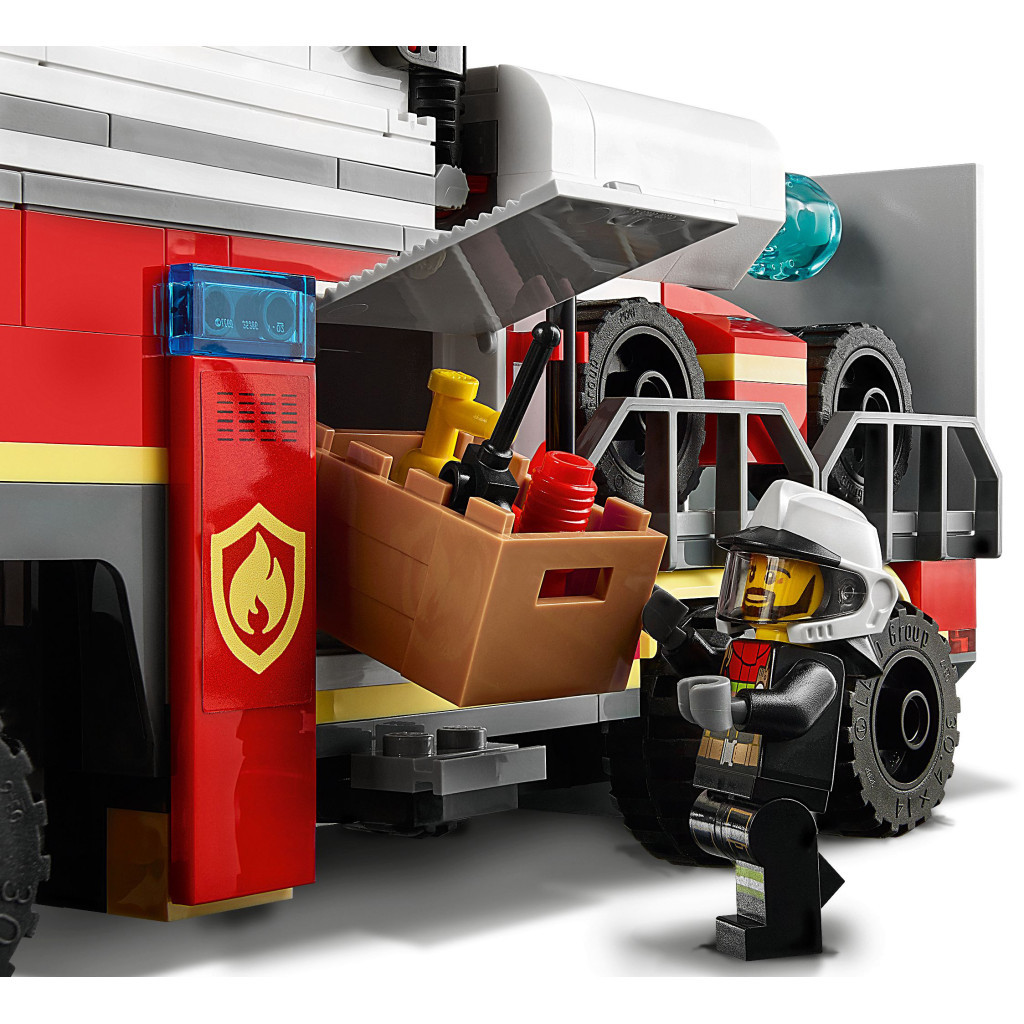 Конструктор LEGO City Fire Пожежний командний пункт 380 деталей (60282) - зображення 6