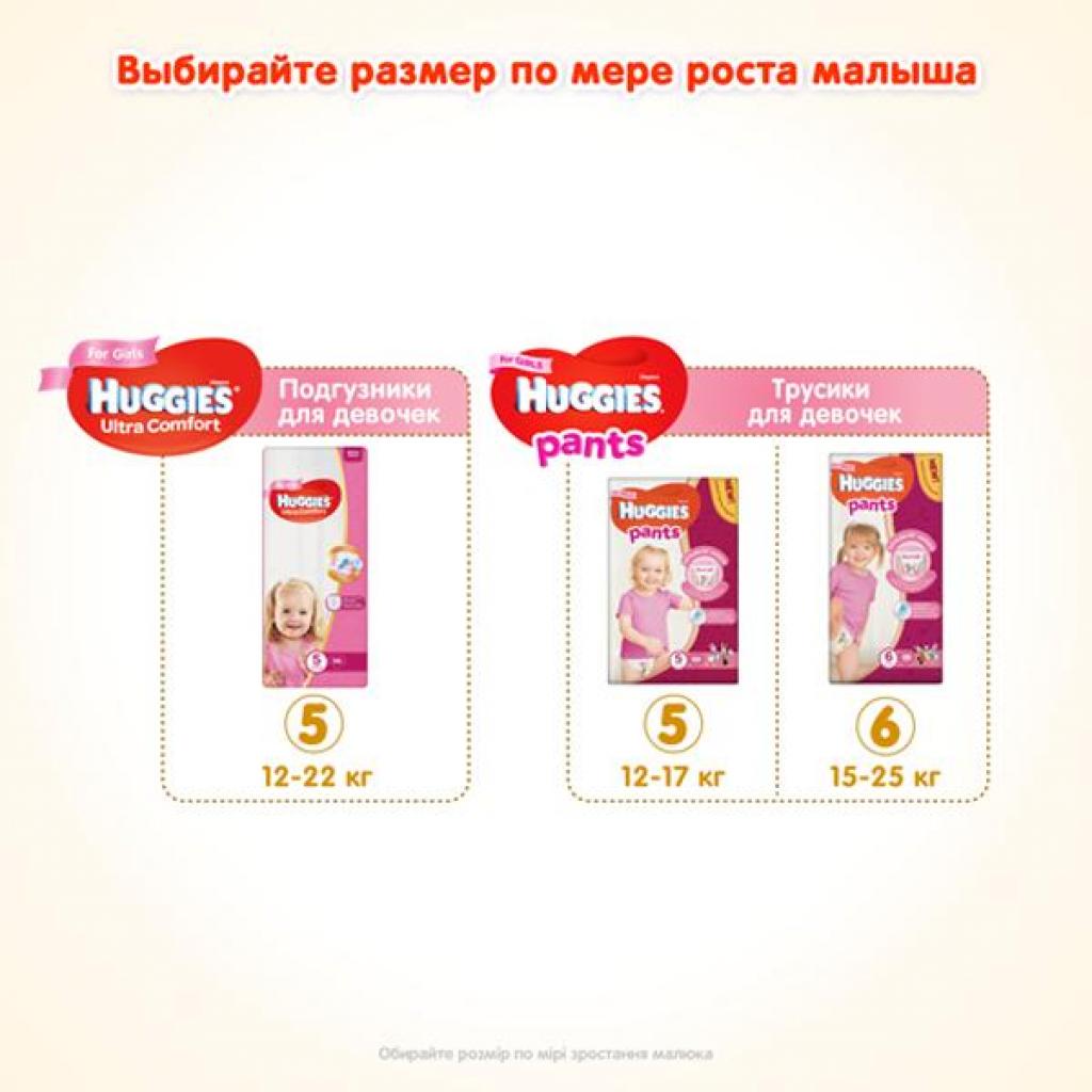 Підгузки Huggies Ultra Comfort 5 Box для дівчаток (12-22 кг) 84 шт (5029053547862) - зображення 8