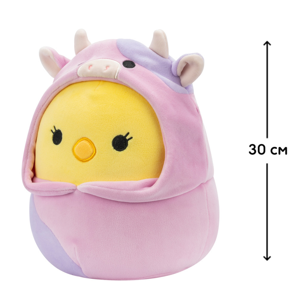 М'яка іграшка Squishmallows Пташеня Трістон 30 см, у одязі (SQER00933) - зображення 2
