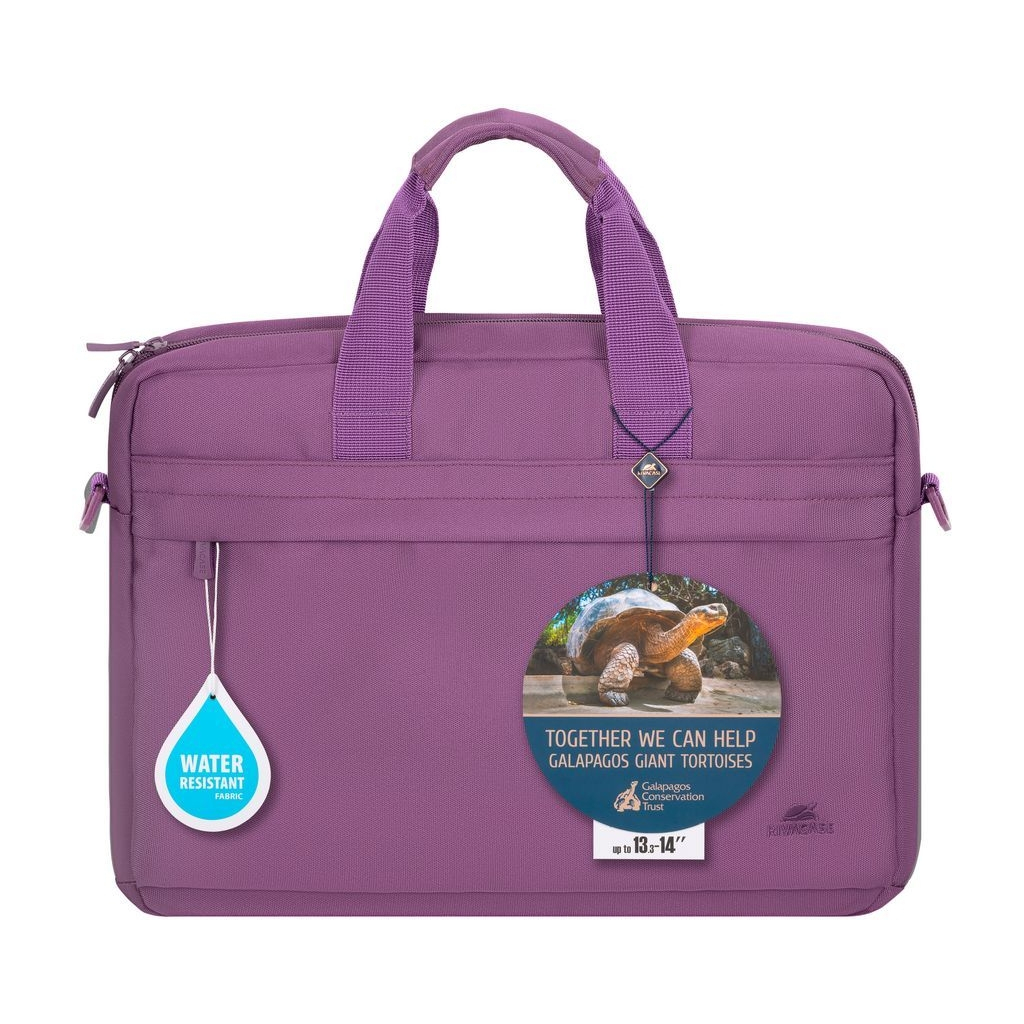 Сумка для ноутбука RivaCase 13,3" 8234 Ulsan Violet (8234 (Violet)) - зображення 8