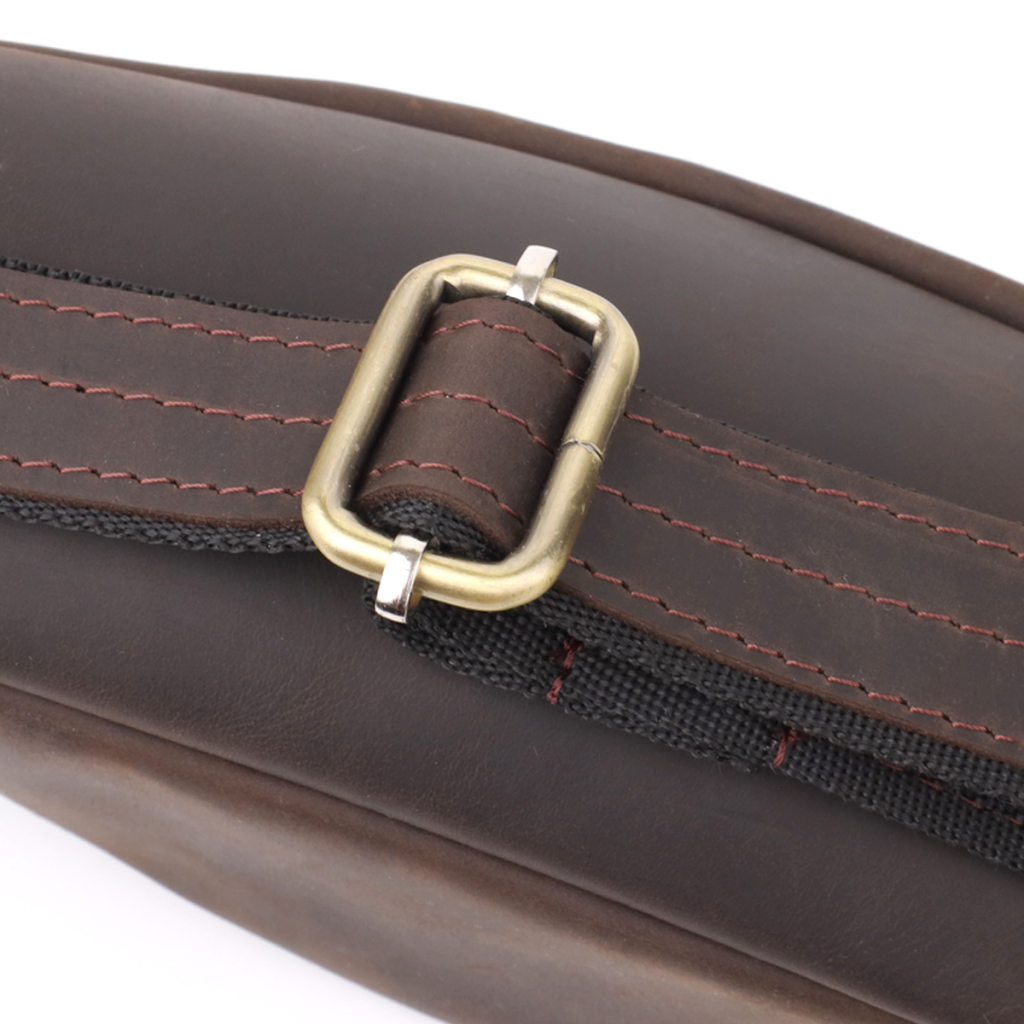 Сумка Shvigel З натуральної шкіри Коричнева (23139) - зображення 5