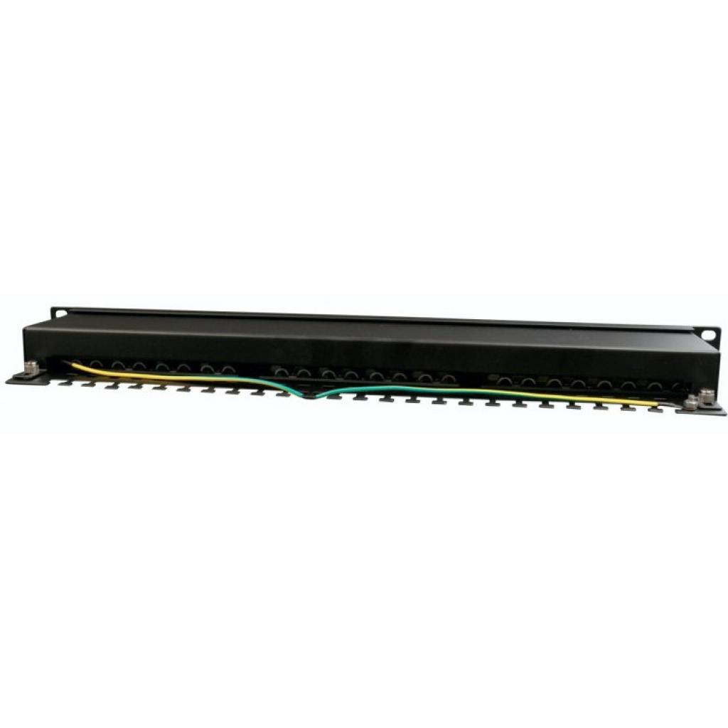Патч-панель 19" 24xRJ-45 FTP cat.5е, 1U, тип 110 Cablexpert (NPP-C524-002) - изображение 2