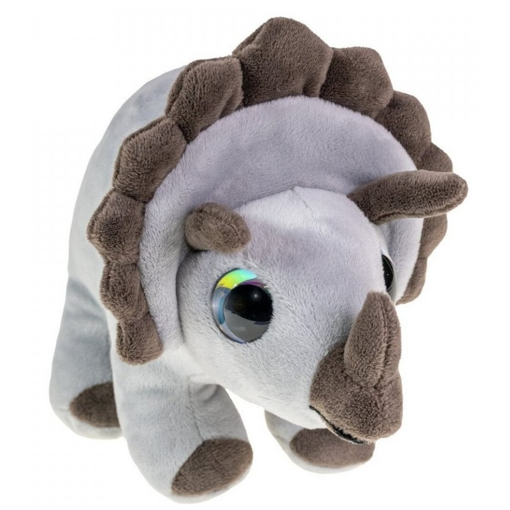 М'яка іграшка Lumo Stars Динозавр Тріцератопс класична 15 см (59529) - зображення 2