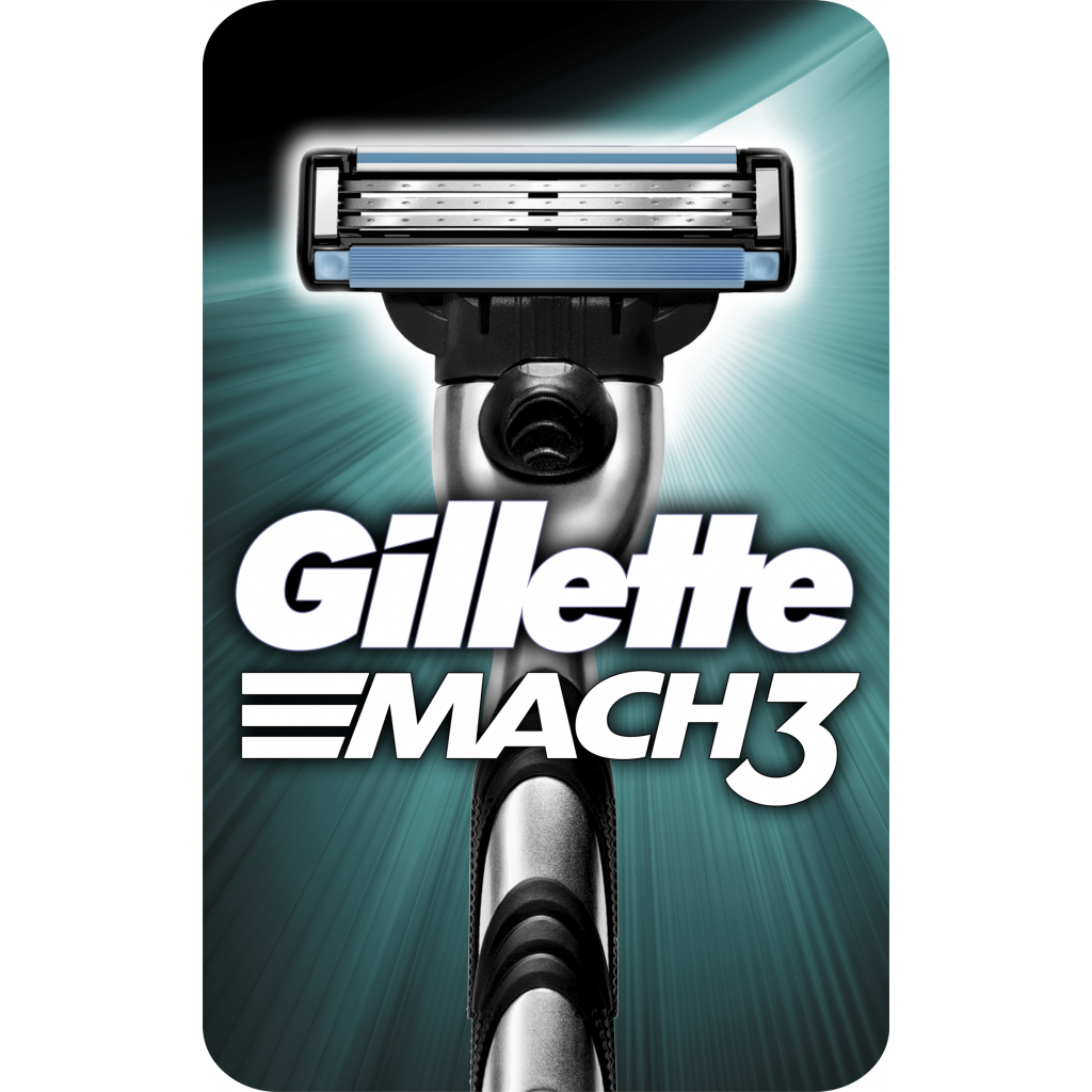 Бритва Gillette Mach3 з 1 змінним картриджем (3014260251147) - зображення 1