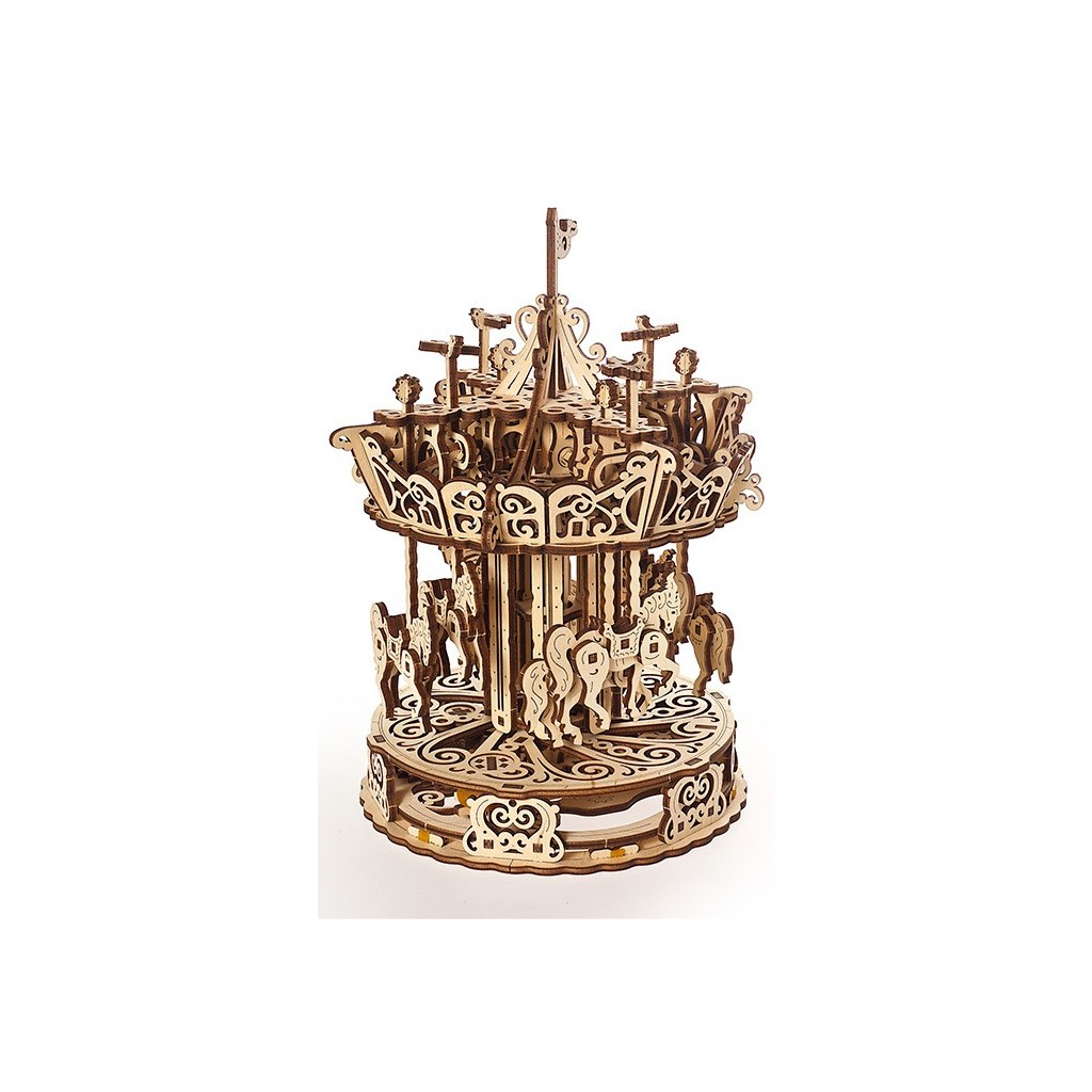 Конструктор Ugears Карусель (70129) - зображення 3