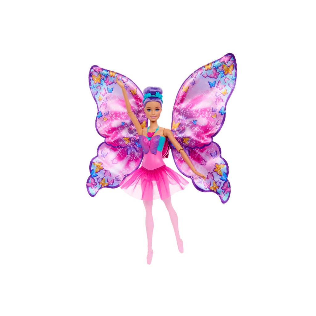 Лялька Barbie метелик Чарівні крильця серії Дрімтопія (HXJ10) - зображення 1