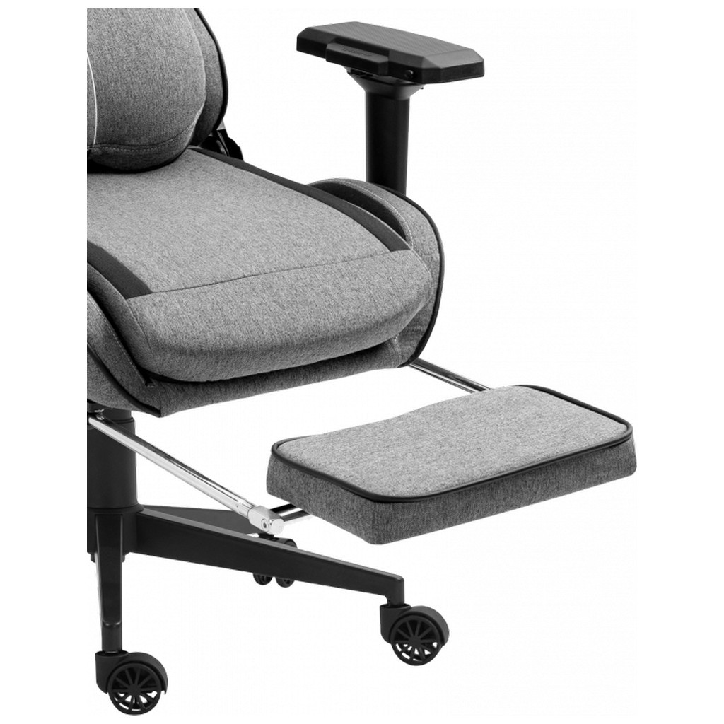 Крісло ігрове GT Racer X-2308 Gray/Black (X-2308 Fabric Gray/Black) - зображення 10