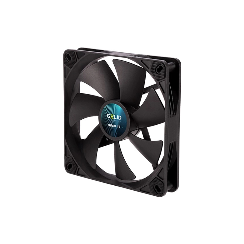 Кулер до корпусу Gelid Solutions Silent 14 Black 140 mm (FN-PX14-11) - зображення 4