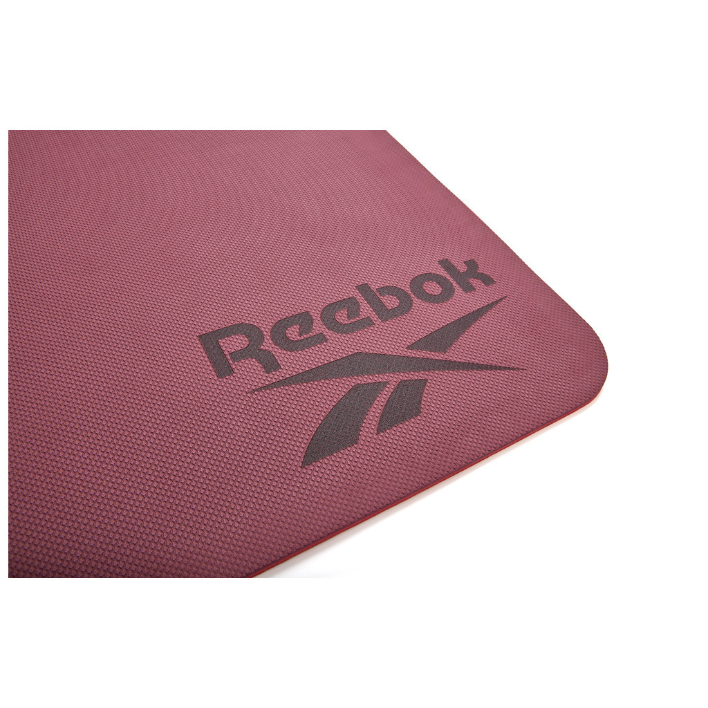 Килимок для йоги Reebok Double Sided Yoga Mat червоний RAYG-11042RD (885652020855) - зображення 10