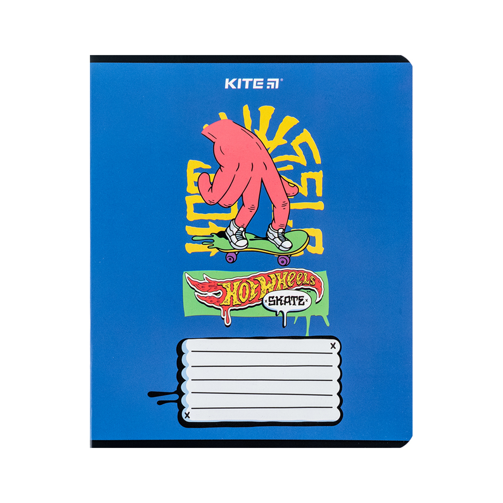 Зошит Kite Hot Wheels 18 аркушів, лінія (HW24-237) - зображення 8