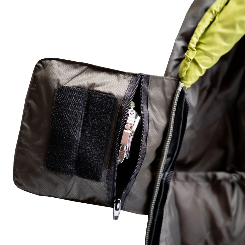 Спальний мішок Tramp Boreal Long кокон лівий green/grey (UTRS-095L-L) - зображення 7