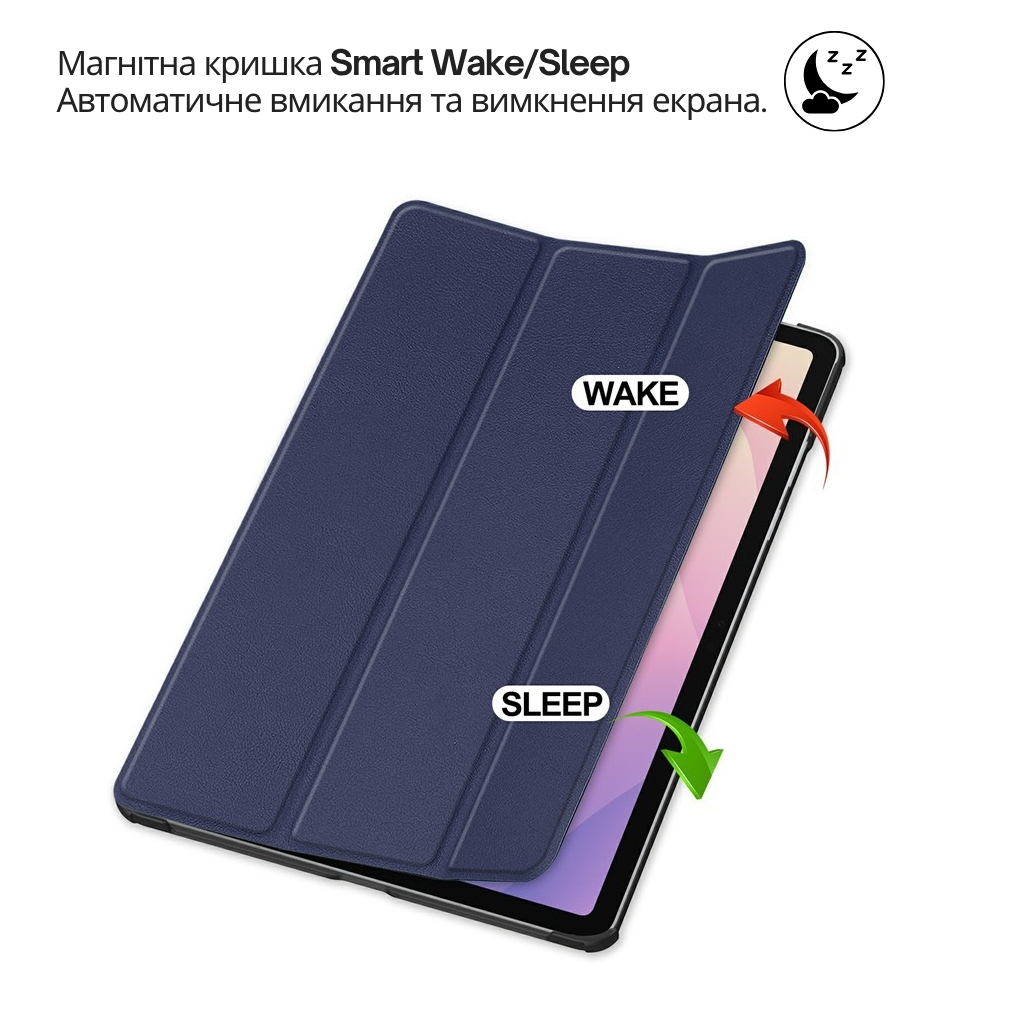 Чохол до планшета BeCover Smart Case Samsung Galaxy Tab S11 (SM-X730/X736) 11.0" Deep Blue (714649) - зображення 5