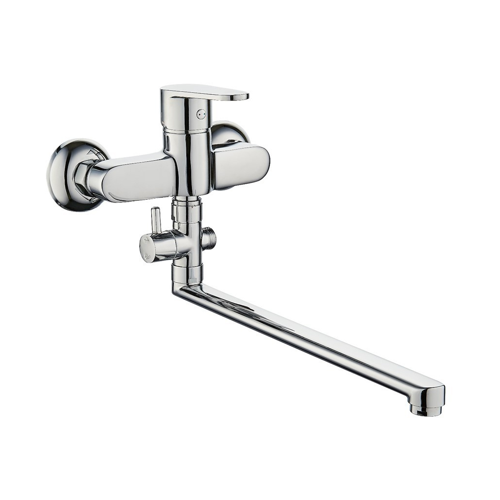 Змішувач Cersanit CARI для ванни та душу Long Spout (S951-241) - зображення 1