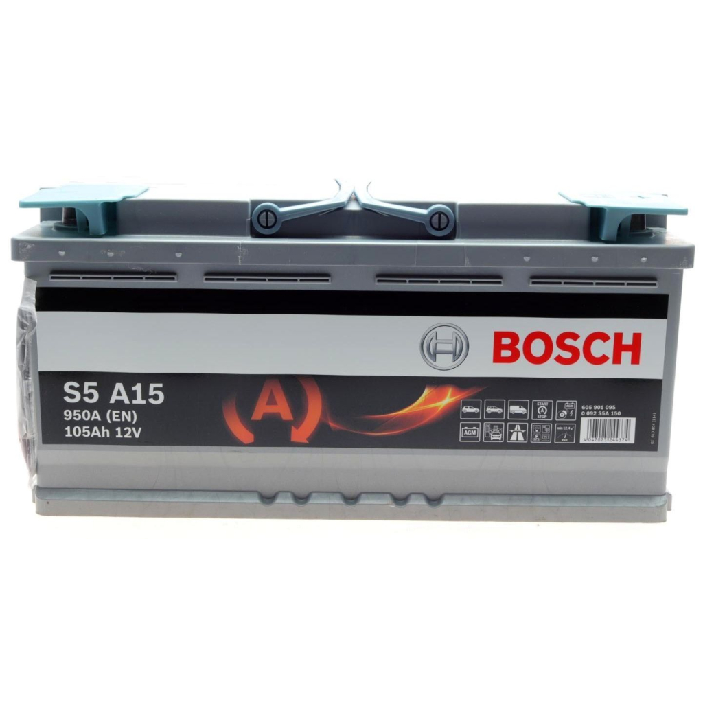Акумулятор автомобільний Bosch 105А (0 092 S5A 150) - зображення 2