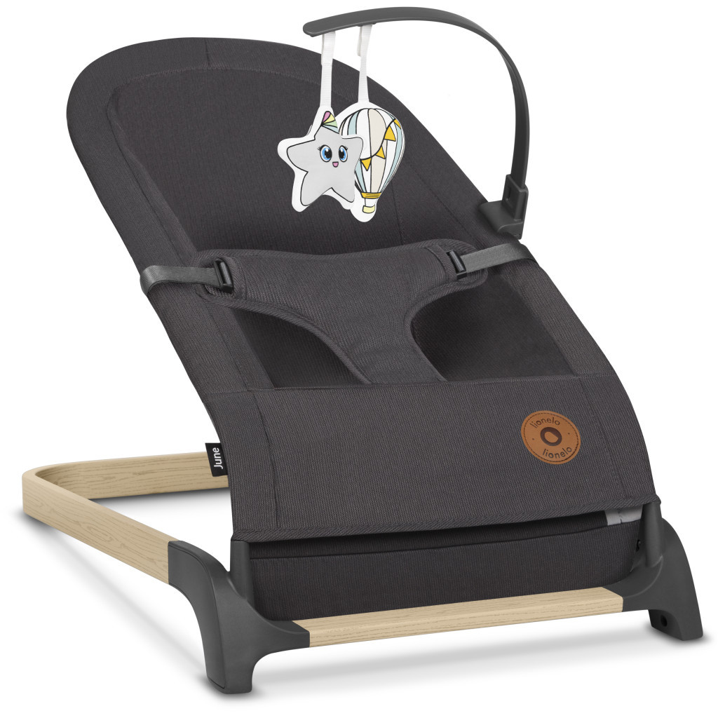 Крісло-гойдалка Lionelo шезлонг June grey stone (LO-JUNE GREY STONE) - зображення 3