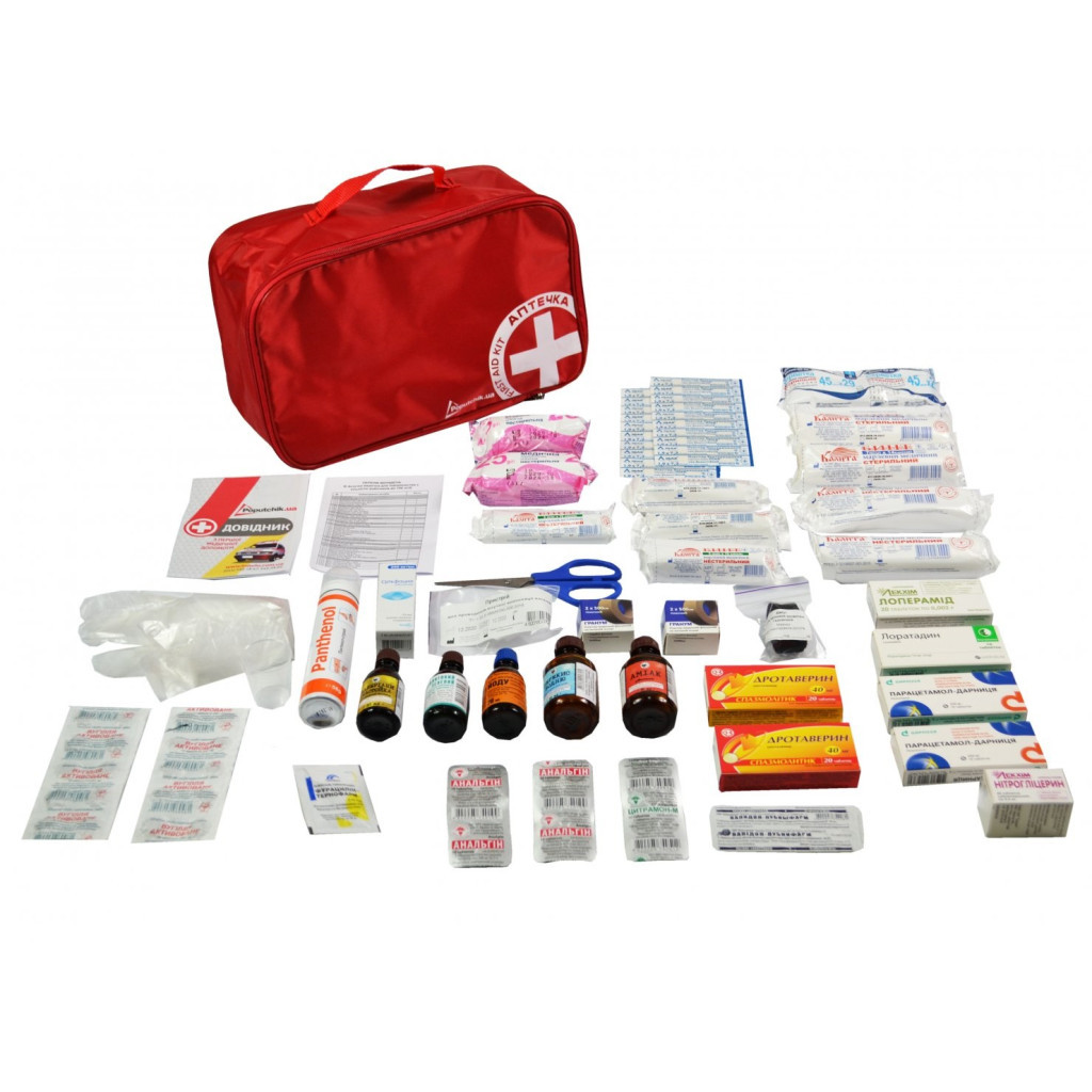 Автомобільна аптечка Poputchik 02-036-М - picture 2