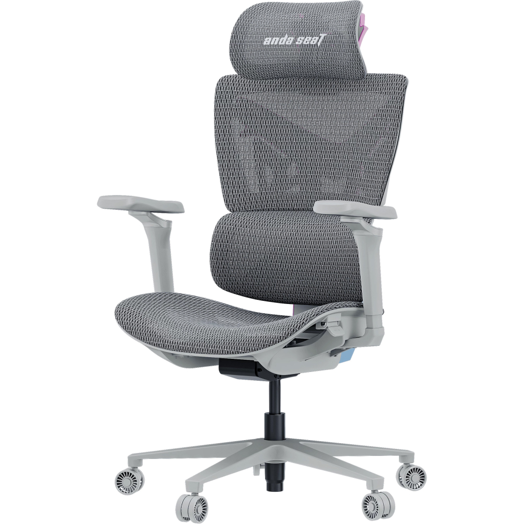 Крісло ігрове Anda Seat X-Air Pro Size XL Mesh Gray Twilight (AD-WY-01-GGSP-G01) - зображення 3