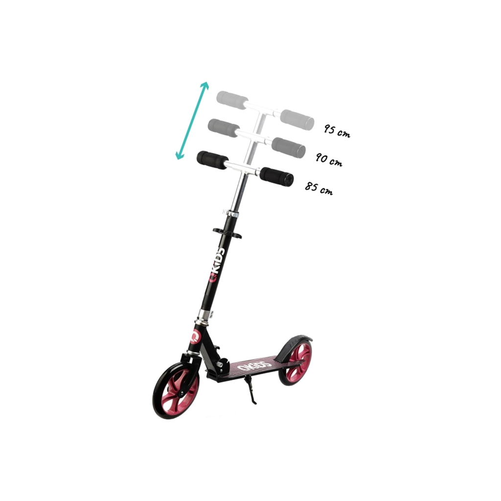 Самокат Qkids Weiss Black/Pink (HUBA00001) - зображення 3