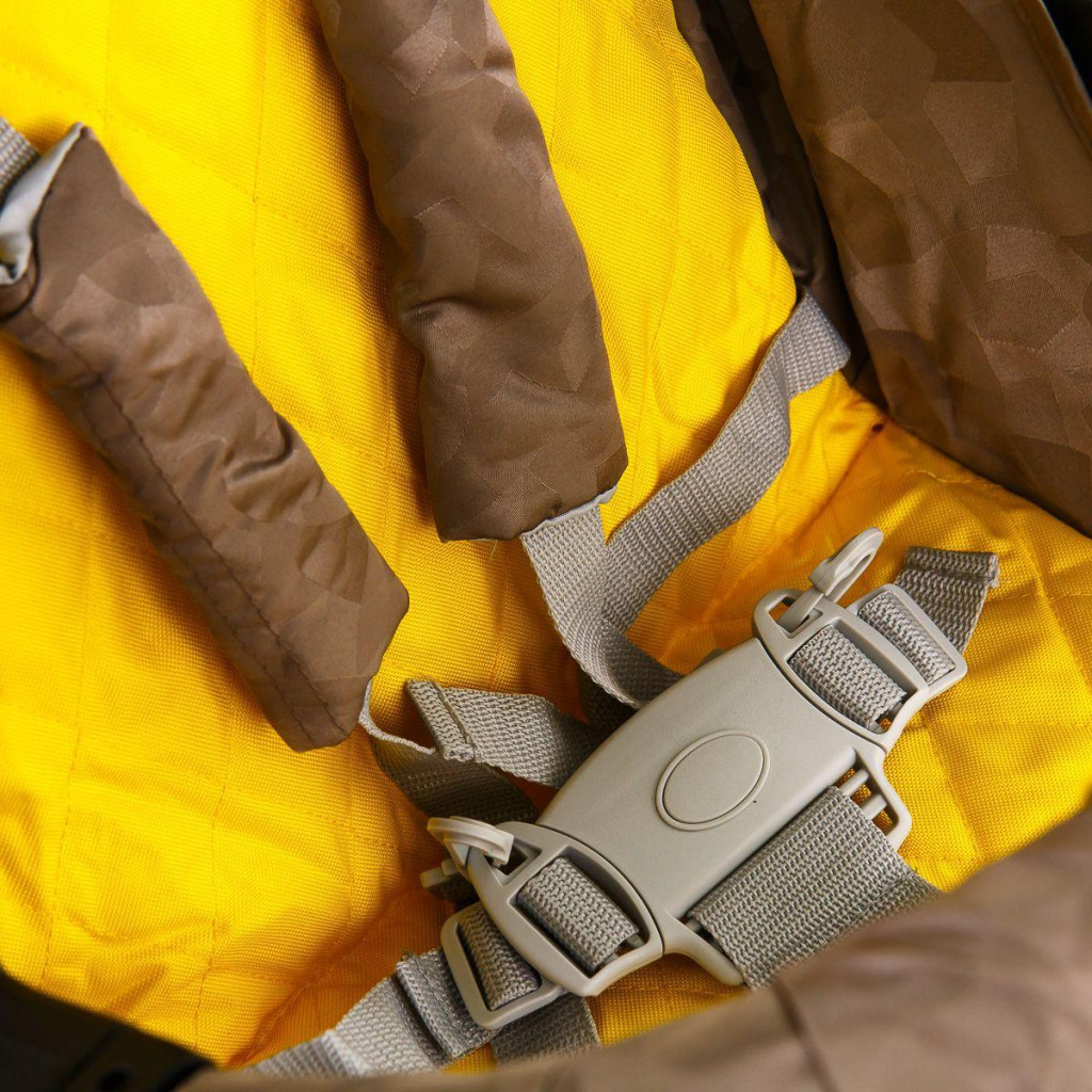 Коляска BabyHit Rainbow D200 Beige Yellow (30 357) - зображення 11