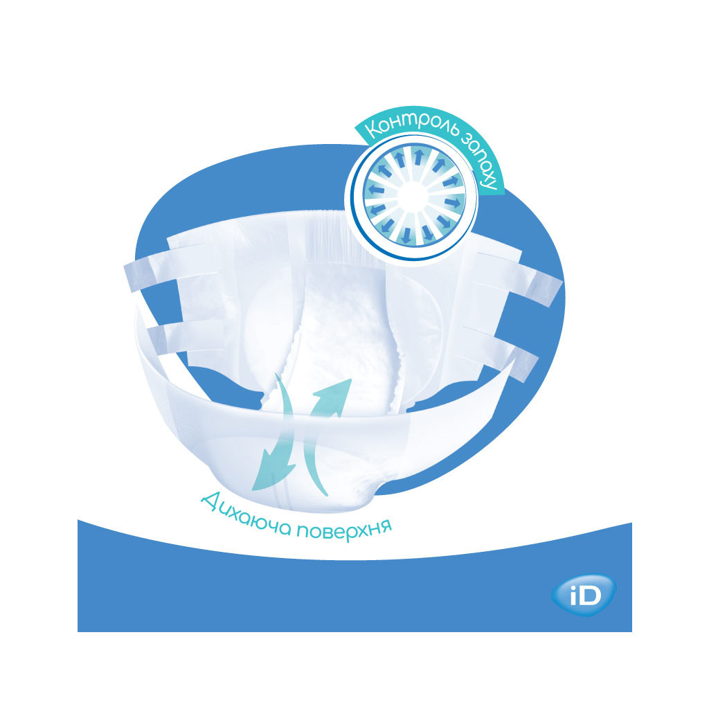 Підгузки для дорослих ID Slip Extra Plus Large талія 115-155 см. 30 шт. (5411416047667) - зображення 4