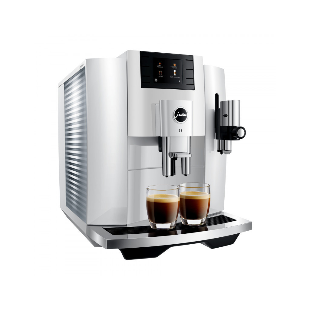 Кавомашина Jura E8 Piano White (EB) - зображення 3