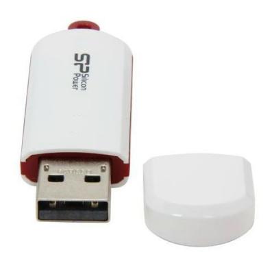 USB флеш накопичувач Silicon Power 16GB LuxMini 320 White USB 2.0 (SP016GBUF2320N1W) - зображення 5