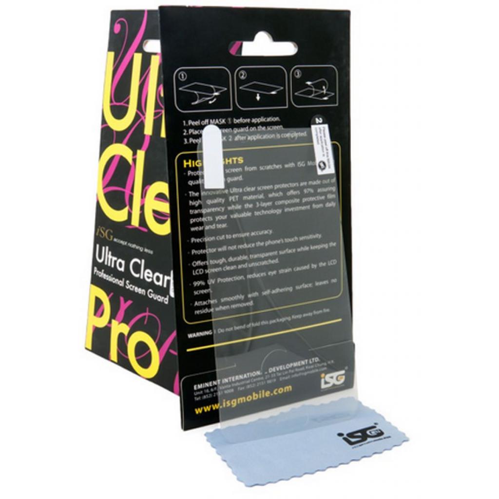Плівка захисна iSG Ultra Clear Pro для Samsung Galaxy S6 Edge plus (SPF4252) - зображення 1