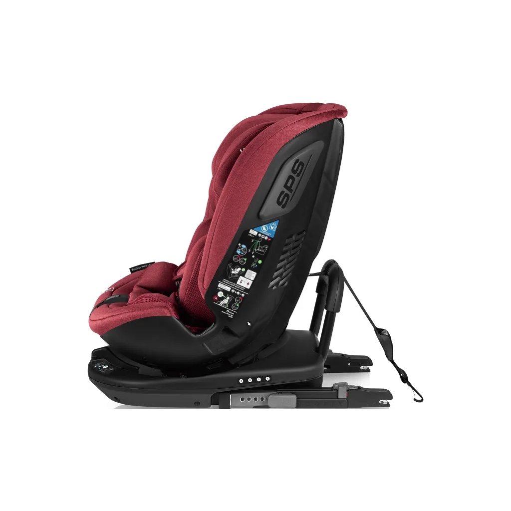 Автокрісло Lionelo Bastiaan RWF i-Size Red Burgundy (LO-BASTIAAN RWF I-SIZE RED BURGUNDY) - зображення 4