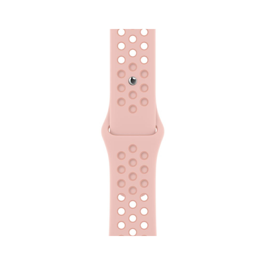 Ремінець до смарт-годинника Apple 45mm Pink Oxford/Rose Whisper Nike Sport Band - Regular (MN6Q3ZM/A) - зображення 1