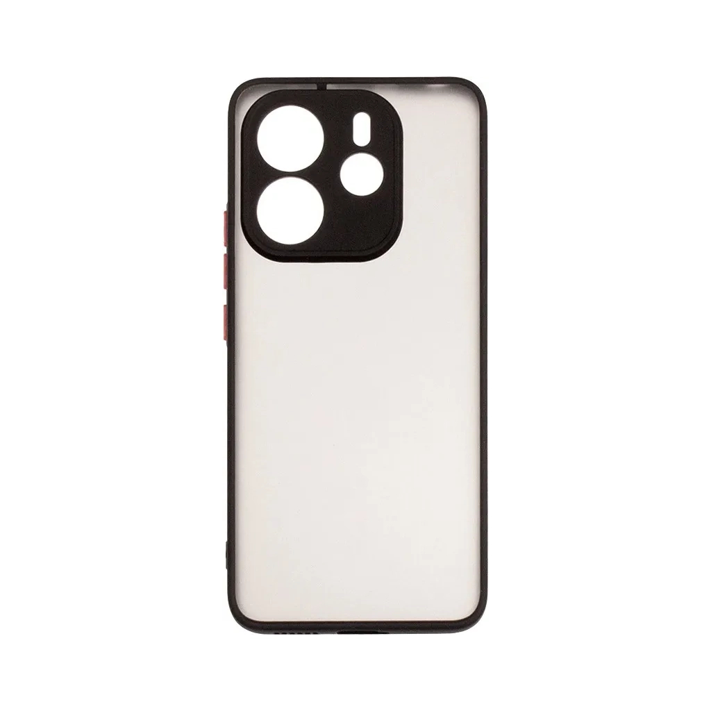 Чохол до мобільного телефона ColorWay Smart Matte Xiaomi Redmi Note 14 black (CW-CSMXRN14-BK) - зображення 1