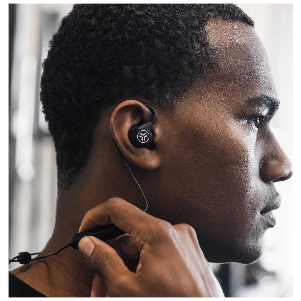 Навушники Jlab Fit Sport 3 Wireless Black (IEUEBFITSPORTRBLK123) - зображення 7