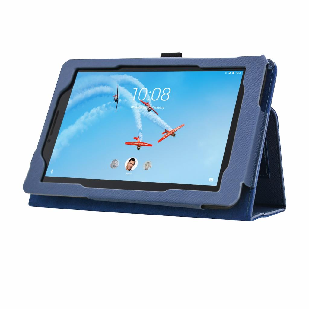 Чохол до планшета BeCover Slimbook для Lenovo Tab E7 TB-7104 Deep Blue (703659) - зображення 4