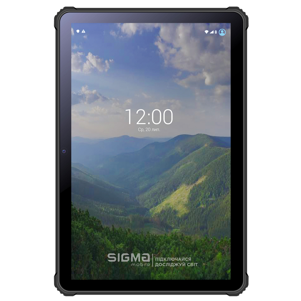 Планшет Sigma Tab A1025 X-treme 10.1" 4G 4/64GB Black-orange (4827798766620) - зображення 1