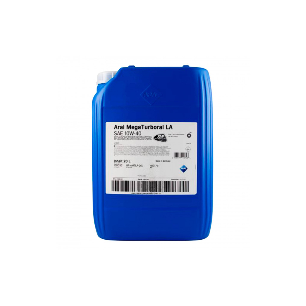 Моторна олива Aral MegaTurboral 10W-40 LA 20л (15BD3B) - зображення 1