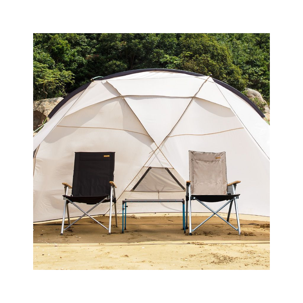 Крісло складане Naturehike NH17T003-Y алюміній чорний (6927595724934) - зображення 8