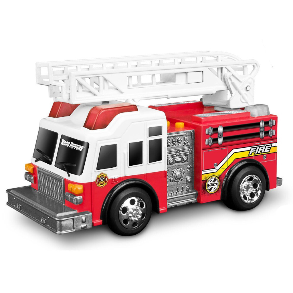 Спецтехніка Toy State Road Rippers Пожежна машина з дробиною зі св. і зв., 13см (34518) - зображення 1