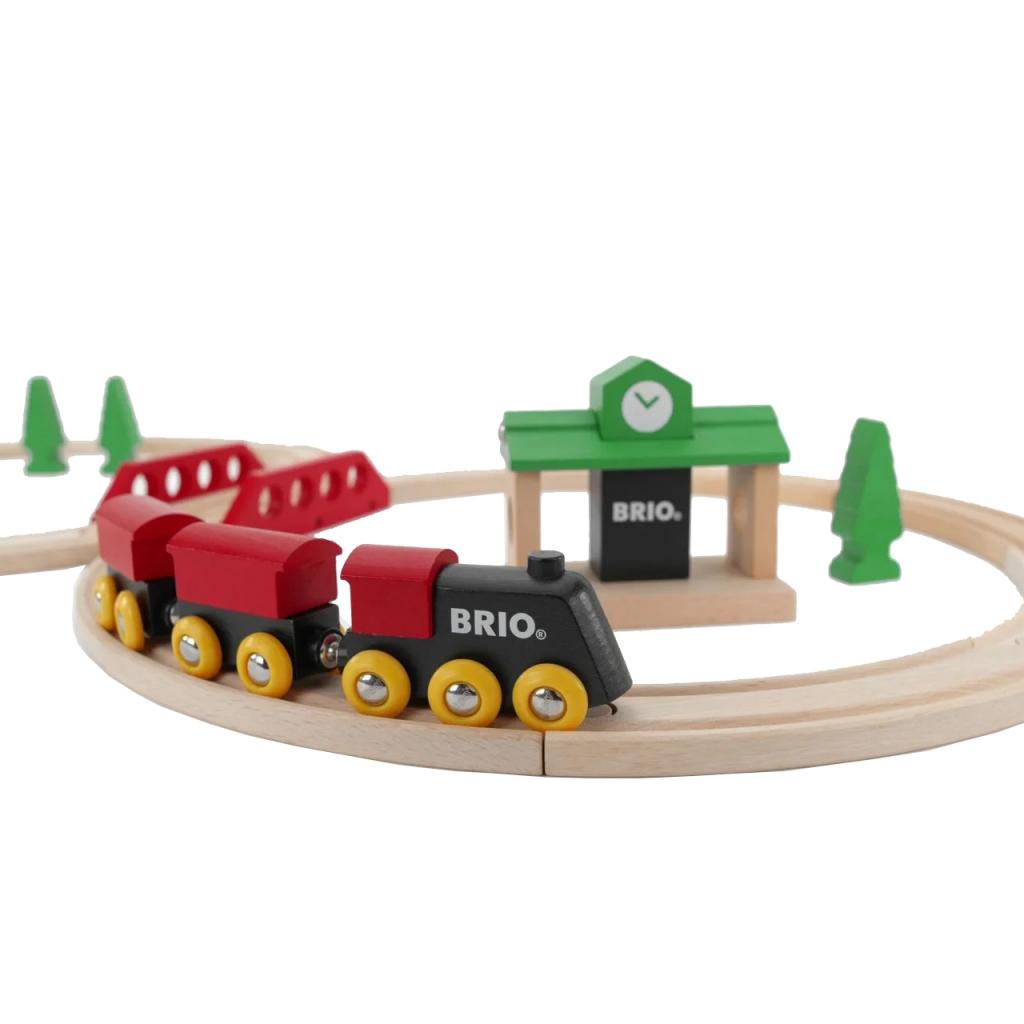 Залізниця Brio Classic набір з вокзалом (33028) - зображення 3