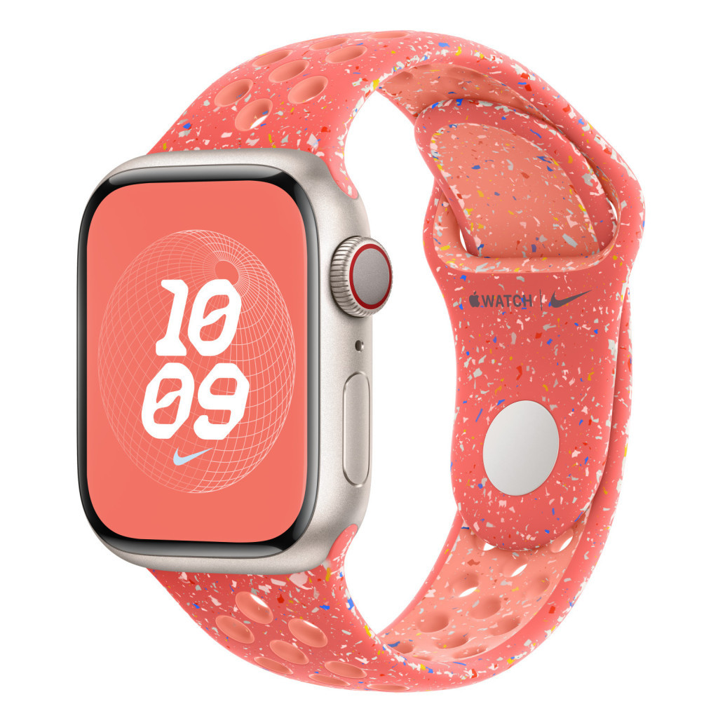 Ремінець до смарт-годинника Apple 41mm Magic Ember Nike Sport Band - S/M (MUUX3ZM/A) - зображення 4