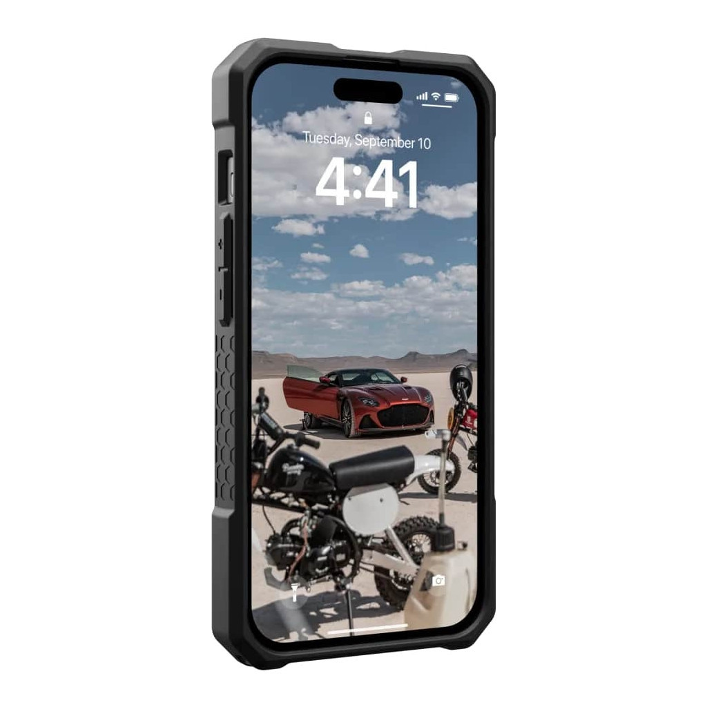 Чохол до мобільного телефона UAG Apple iPhone 15 Monarch Pro Magsafe, Kevlar Black (114219113940) - зображення 6