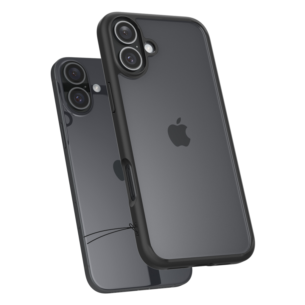Чохол до мобільного телефона Spigen iPhone 16 Ultra Hybrid Matte Black (ACS08201) - зображення 5