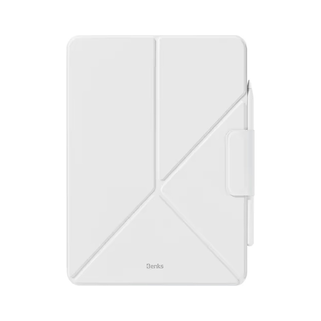 Чохол до планшета Benks Urban Magnetic Multifold White for iPad Air 2020/iPad Air 2022/iPad Pro 11 (2018-2022) (1277472) - зображення 1