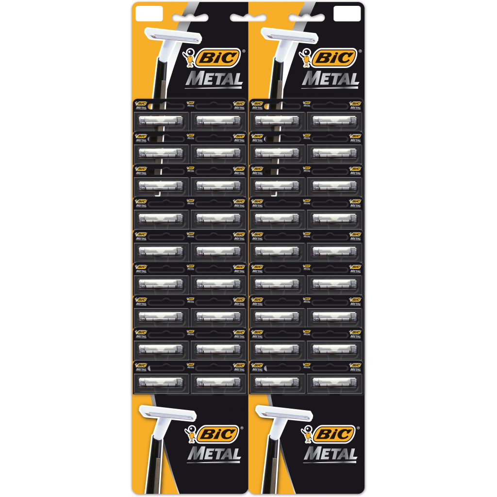 Бритва Bic Metal 36 шт. (3086126726670) - зображення 1