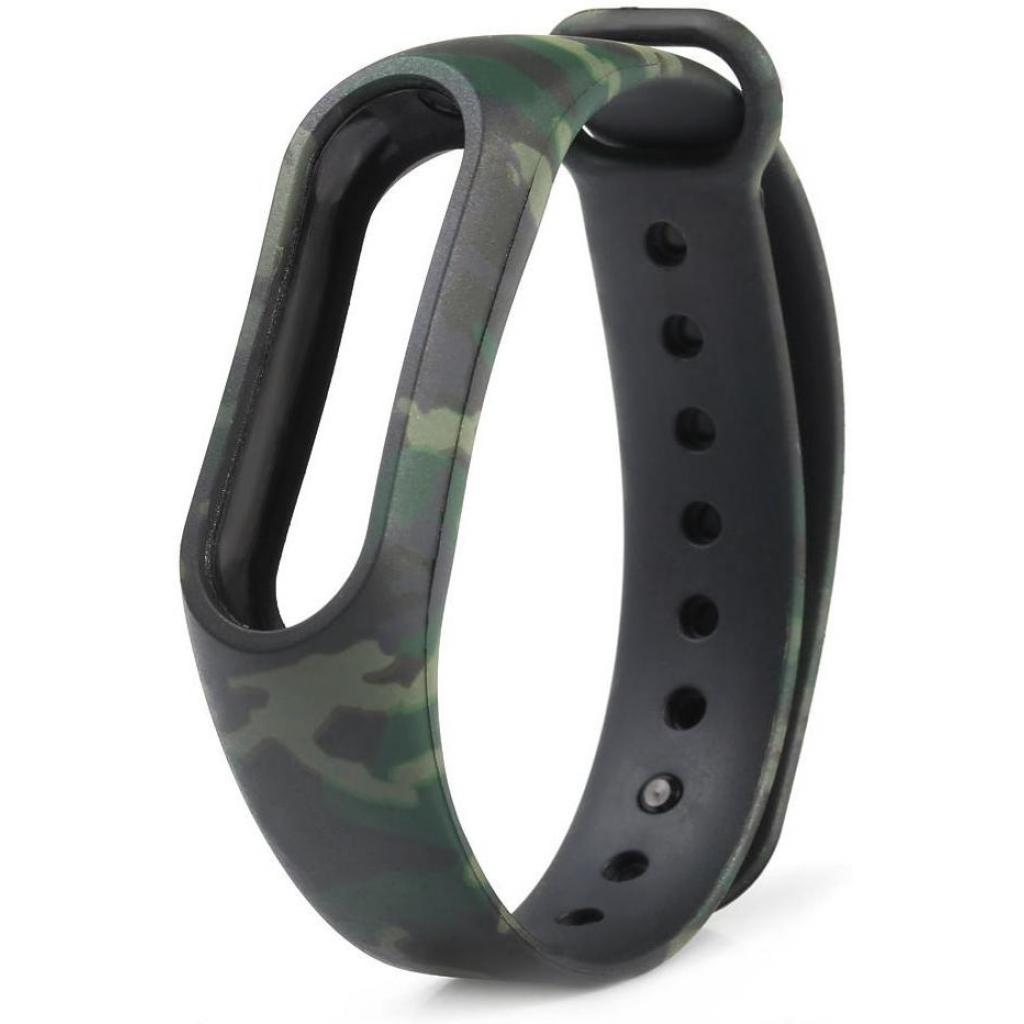 Ремінець до фітнес браслета Armorstandart для Xiaomi Mi Band 2 Khaki Green (ARM50700) - зображення 1